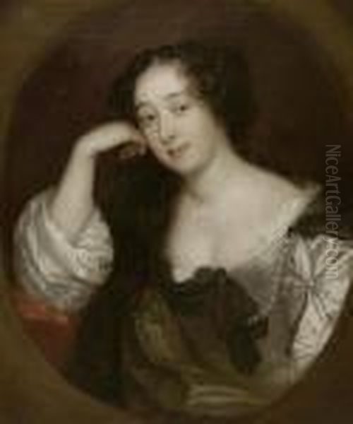 Bildnis Einer Feinen Dame. Oil Painting by Sir Peter Lely