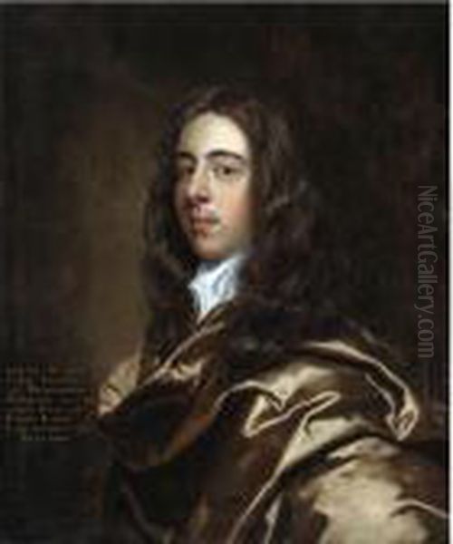 Portrait Of Henry Capel, Baron Capel Of Tewkesbury (1638-1696) Oil Painting by Sir Peter Lely