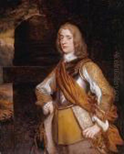 Portrait Of A Man Oil Painting by Sir Peter Lely