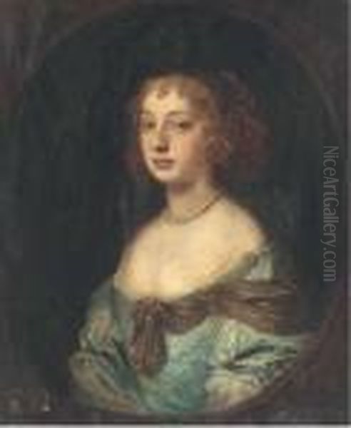 Portrait Of A Lady Oil Painting by Sir Peter Lely