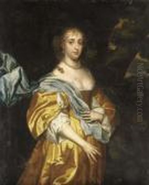 Portrait Of A Lady Oil Painting by Sir Peter Lely