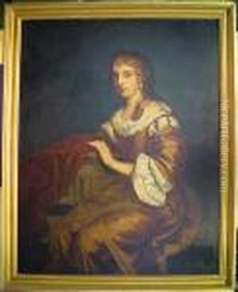 Portrait Of A Woman Oil Painting by Sir Peter Lely