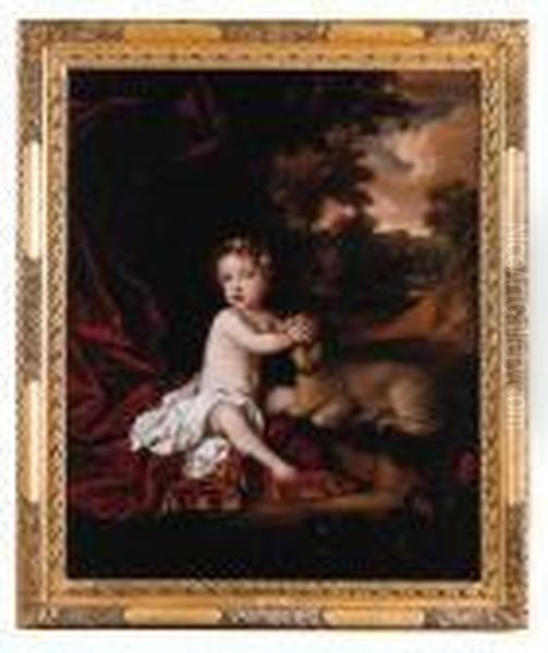 Portrait Of Princess Isabella Stuart Oil Painting by Sir Peter Lely