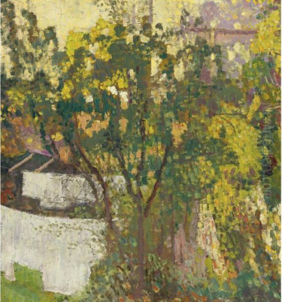 Grand Arbre Oil Painting by Georges Lemmen