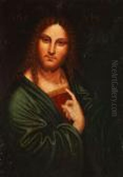 Salvator Mundi Oil Painting by Leonardo Da Vinci