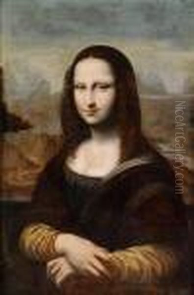 La Gioconda Oil Painting by Leonardo Da Vinci