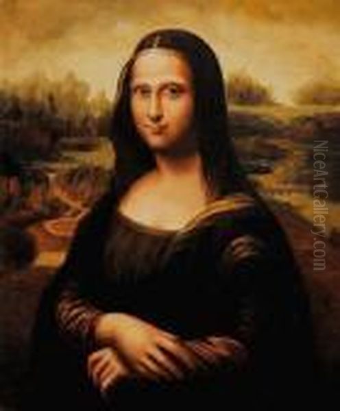 Mona Lisa Oil Painting by Leonardo Da Vinci