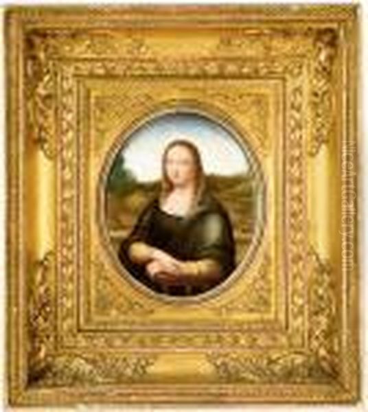 The Mona Lisa Oil Painting by Leonardo Da Vinci