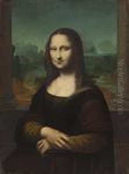 The Mona Lisa Oil Painting by Leonardo Da Vinci