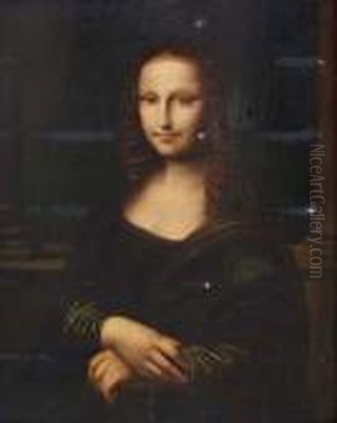 Untitled Oil Painting by Leonardo Da Vinci