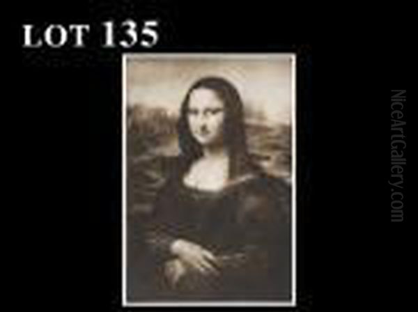 Monalisa Oil Painting by Leonardo Da Vinci