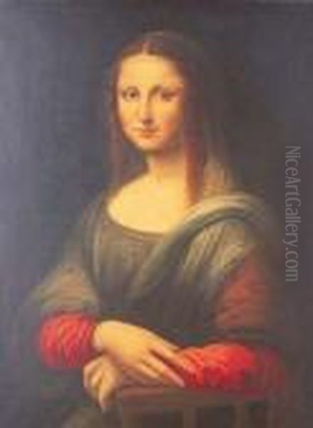 La Gioconda Oil Painting by Leonardo Da Vinci