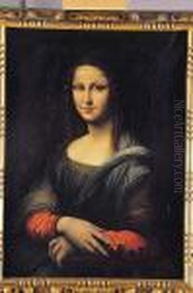 La Gioconda Oil Painting by Leonardo Da Vinci