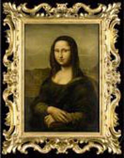 The Mona Lisa Oil Painting by Leonardo Da Vinci