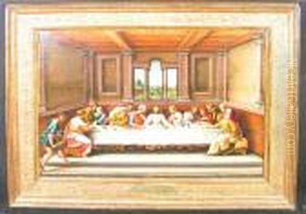 The Last Supper Oil Painting by Leonardo Da Vinci