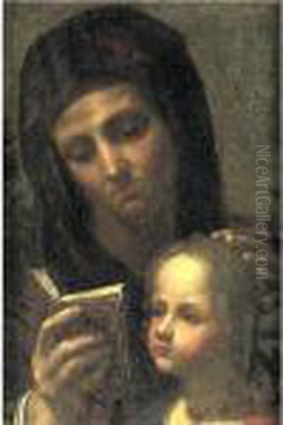 Madonna And Child Oil Painting by Leonardo Da Vinci