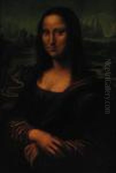 The Mona Lisa Oil Painting by Leonardo Da Vinci