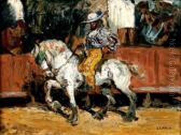 Le Picador Oil Painting by Marcel Leprin