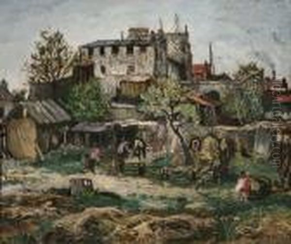 Paesaggio Oil Painting by Marcel Leprin