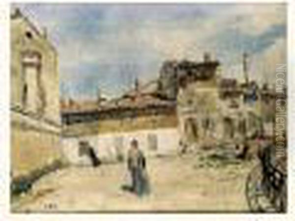 Rue D'arles Oil Painting by Marcel Leprin