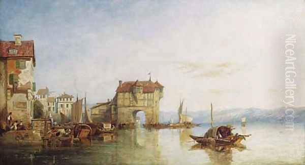 Zurich 2 Oil Painting by James Baker Pyne