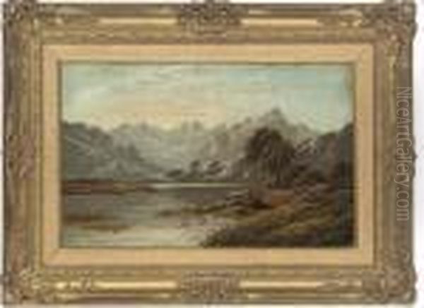 Towards Ben Nevis Oil Painting by Charles Leslie