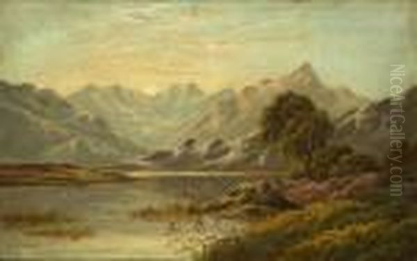 Towards Ben Nevis Oil Painting by Charles Leslie