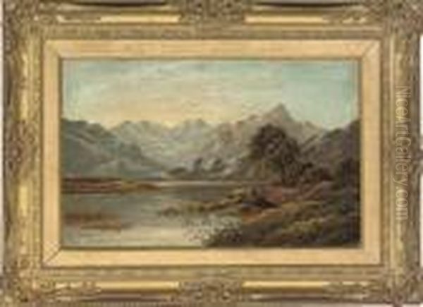 Towards Ben Nevis Oil Painting by Charles Leslie