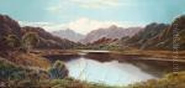 Loch Lomond Oil Painting by Charles Leslie