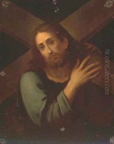 Christ carrying the Cross Oil Painting by Sebastiano Del Piombo