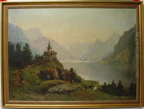 Olgemalde - Leinwand Auf Sperrholz Oil Painting by Theodore Levigne