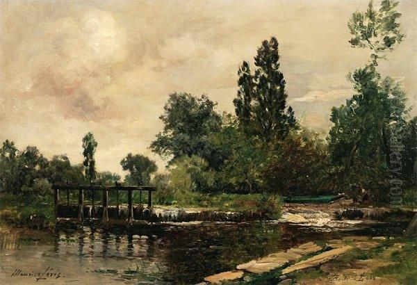 Les Bords Du Loir Oil Painting by Maurice Levis