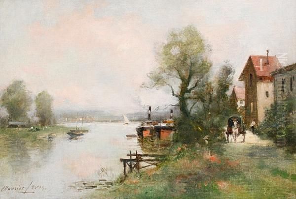 The Towpath Oil Painting by Maurice Levis