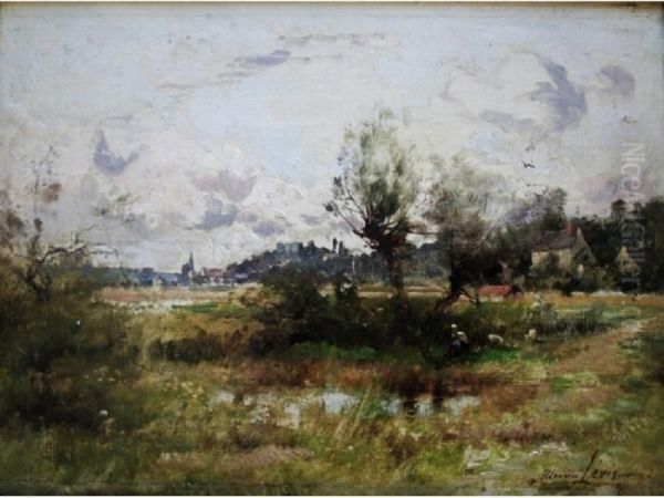 Environs Of Vouvray Oil Painting by Maurice Levis