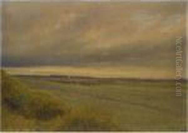 The Field Oil Painting by Isaak Ilyich Levitan