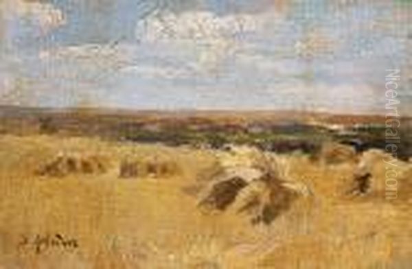 Siega Oil Painting by Isaak Ilyich Levitan