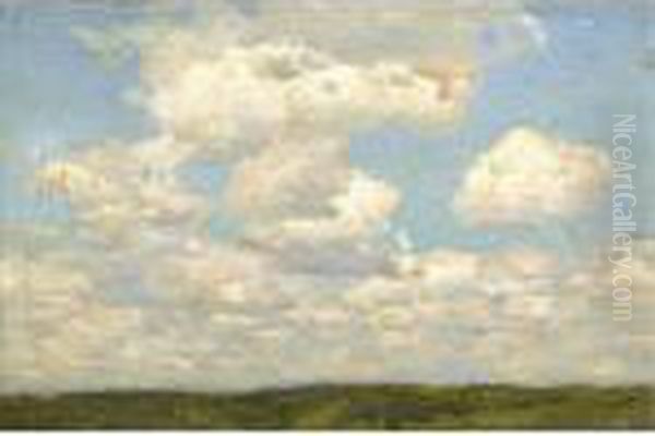 Study Of Clouds Oil Painting by Isaak Ilyich Levitan