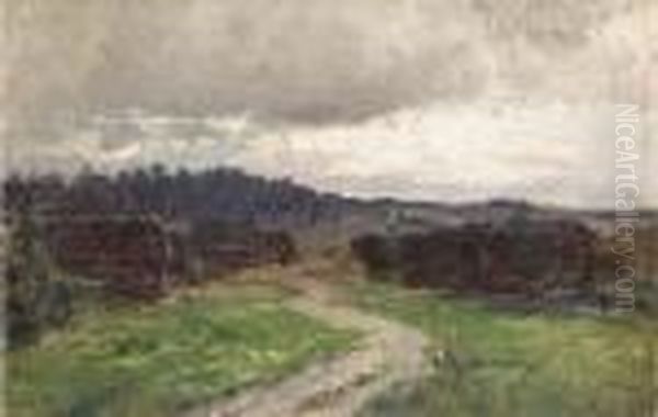 The Lane Through The Village Oil Painting by Isaak Ilyich Levitan