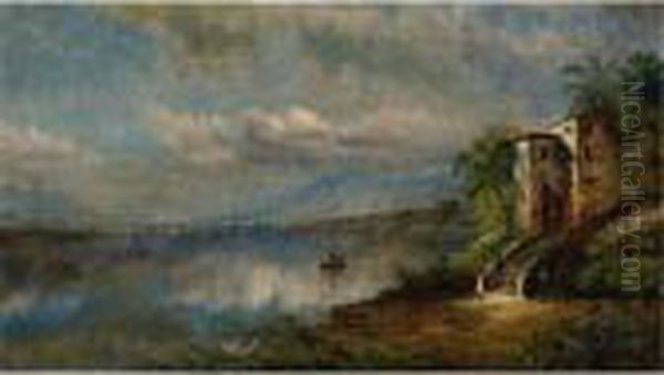 Santiago De Cuba Oil Painting by Edmund Darch Lewis