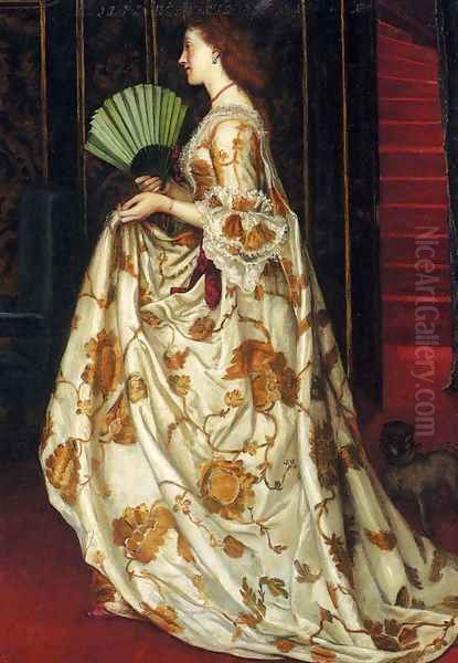 My Lady Betty Oil Painting by Valentine Cameron Prinsep