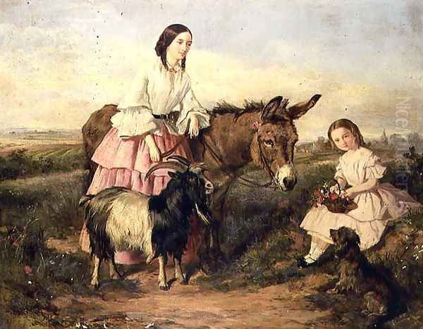 Good Companions Oil Painting by John Phillip