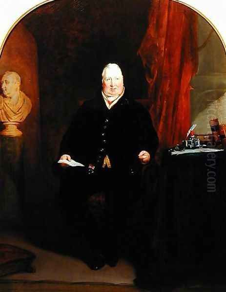 Portrait of Lord Panmure Oil Painting by John Phillip