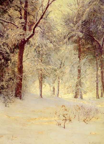 Sunshine after Snowstorm Oil Painting by Walter Launt Palmer