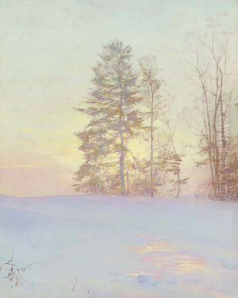 Spruce Tree Oil Painting by Walter Launt Palmer