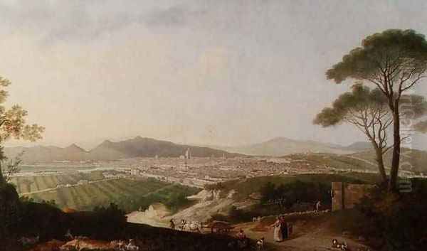 View of Florence Oil Painting by Thomas Patch