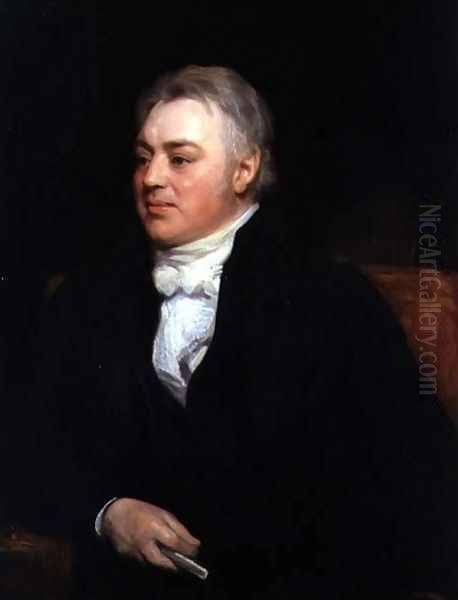 Portrait of Samuel Taylor Coleridge 1772-1834, 1818-21 Oil Painting by Thomas Phillips