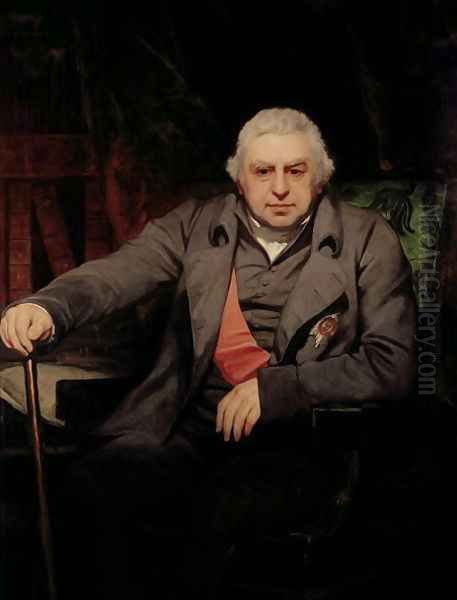 Portrait of Sir Joseph Banks,1743-1820 1810 Oil Painting by Thomas Phillips