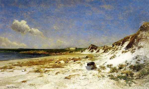 Wingaersheek Creek Beach, Gloucester, Massachusetts Oil Painting by William Lamb Picknell