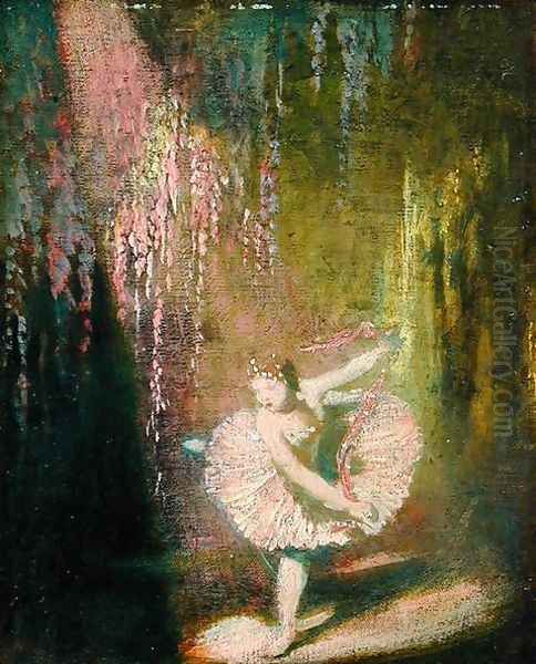 The Dance of the Sugar-Plum Fairy, 1908-9 Oil Painting by Glyn Warren Philpot