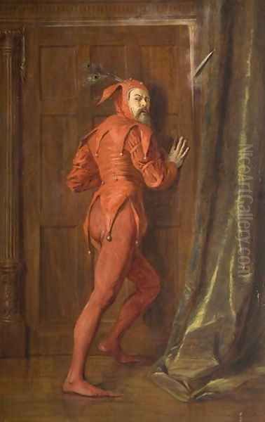 Mephistopheles Oil Painting by John Pettie